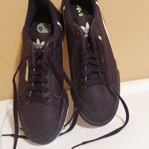 Purple Adidas sneaker